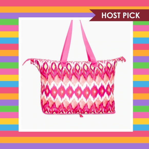 Chico's Handbags - Chico’s Packable Ikat Foldable Tote Bag - HP!